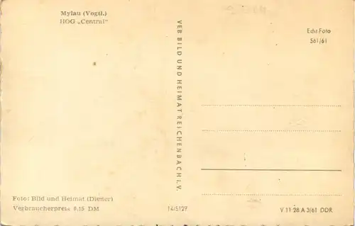 Mylau i V., HOG Central -510790