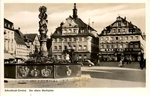 Schwäbisch Gmünd, Der obere Marktplatz -511062