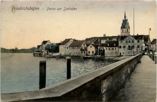 Friedrichshafen, Partie am Seehafen -510870