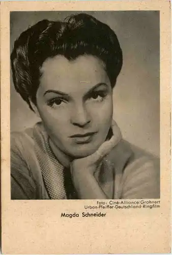 Magda Schneider - Schauspieler -491622