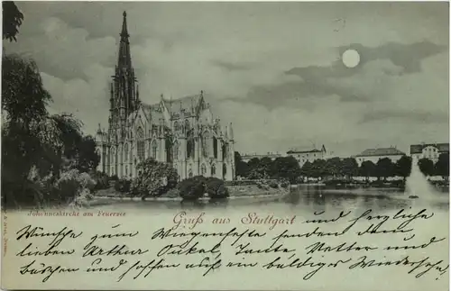 Stuttgart, Johanneskirche am Feuersee -510950