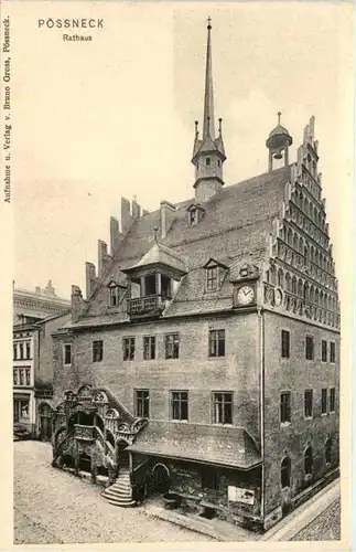 Pössneck - Rathaus -613802