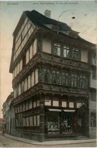 Einbeck, Altes Patrizierhaus in der Marktstrasse -386208