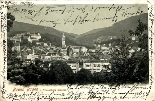 Baden-Baden, v. Friesenberg gesehen -509884