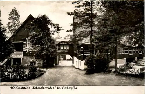 Freiberg, HO-Gaststätte Schrödermühle -386288