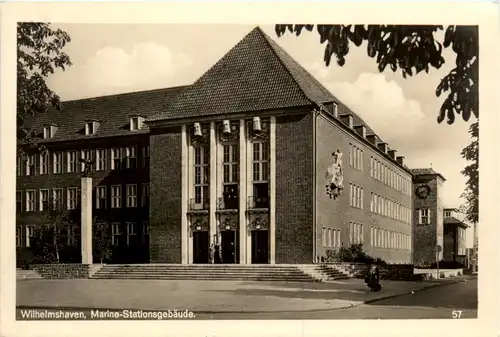 Wilhelmshaven - Marine-Stationsgebäude -491922