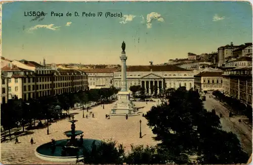 Lisboa - Praca de D Pedro IV -613678