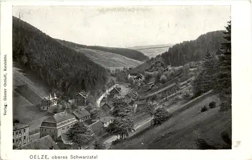 Oelze oberes Schwarzatal - Katzhütte -614040