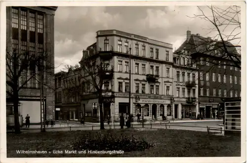 Wilhelmshaven - Ecke Markt und Hindenburgstrasse -492162