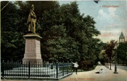 Wilhelmshaven - Kaiser Wilhelm Denkmal -492202