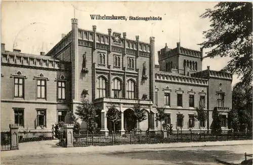 Wilhelmshaven - Stationsgebäude -492262