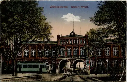 Wilhelmshaven - Kaiserl. Werft -492302