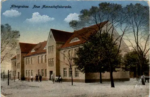 Altengrabow, Neue Mannschaftsbaracke -386788