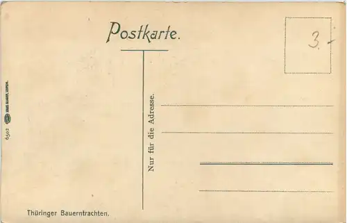 Thüringer Bauerntrachten -614458