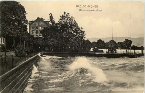 Bad Schachen - Uferpromenaden Sturm -612780