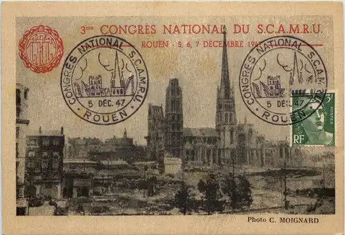 Rouen - Congres National du Scamru 1947 -613494