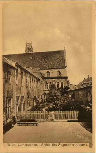 Erfurt - Archiv des Augustinerkloster -614116