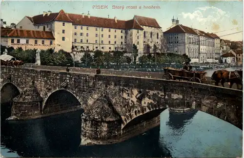 Pisek - Stary most s hradem -613534