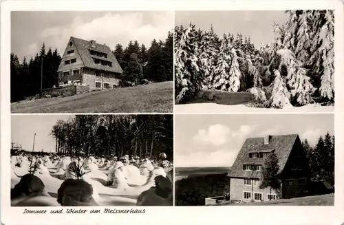 Sommer- und Winter am Meissnerhaus, div. Bilder, Hausen Post Walburg -510744