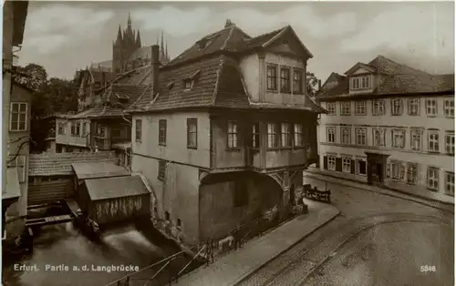 Erfurt - Partie an der Langbrücke -614814