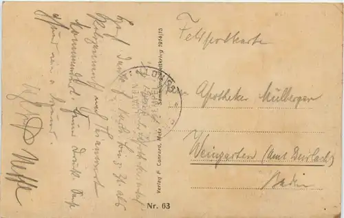 Pont-a-Mousson - Feldpost -613402