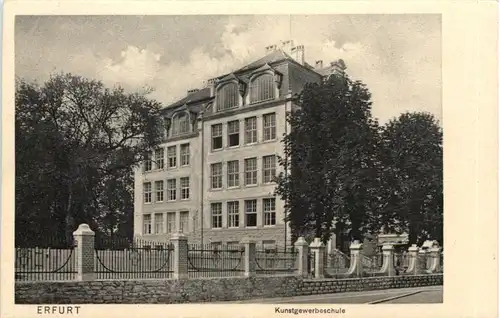 Erfurt - Kunstgewerbeschule -614646