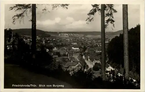 Friedrichroda - Blick vom Burgweg -614274