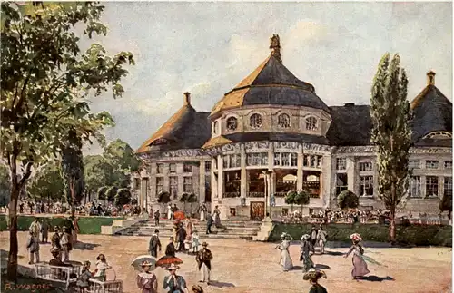 München, Bayrische Gewerbeschau 1912, Hauptrestaurant -510924