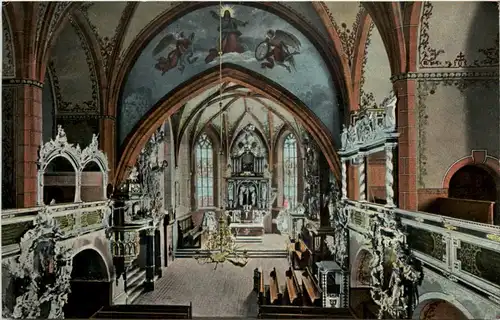 Schleiz - Inneres der Bergkirche -613820
