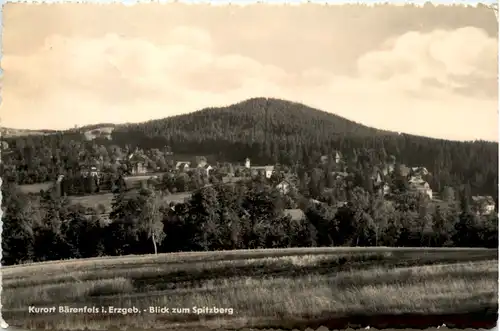 Kurort Bärenfels i. Erzgeb., Blick zum Spitzberg -387502