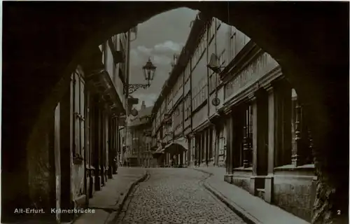 Erfurt - Krämerbrücke -613836