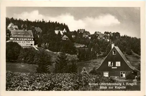 Oberbärenburg, Blick zur Kapelle -387584
