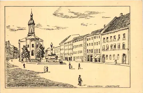 Traunstein, Stadtplatz -511204