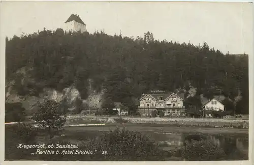 Ziegenrück - Parthie bei Hotel Eckstein -614692