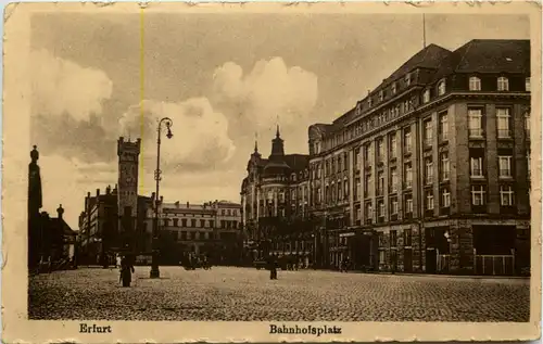 Erfurt - Bahnhofsplatz -613736