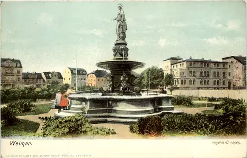 Weimar - Vimaria Brunnen -614364