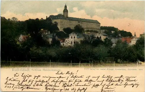 Rudolstadt - Schloss Heidecksburg -614258