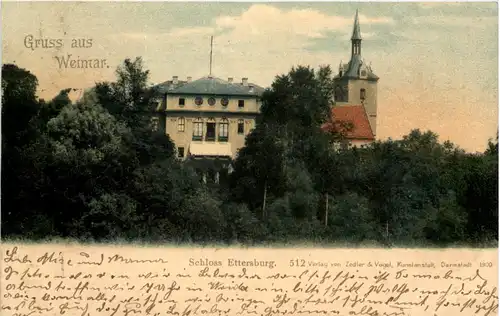 Gruss aus Weimar - Schloss Ettersburg -614584