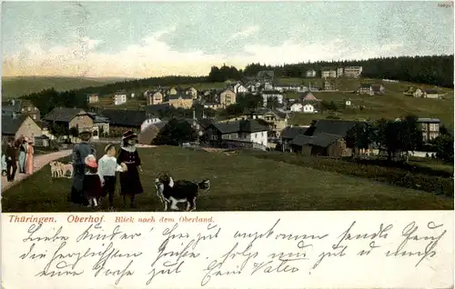 Oberhof - Blick nach dem Oberland -614476
