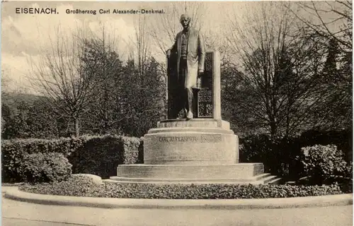 Eisenach - Grossherzog Alexander Denkmal -614132