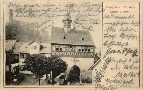 Königstein im Taunus - Rathaus -615578