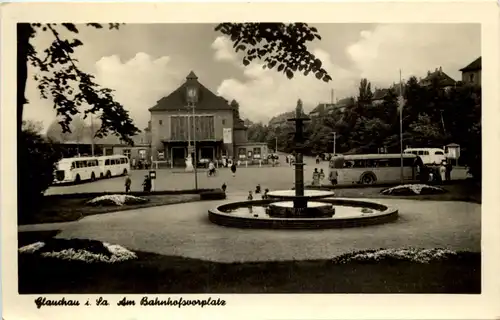 Glauchau - Am Bahnhofsvorplatz -615446