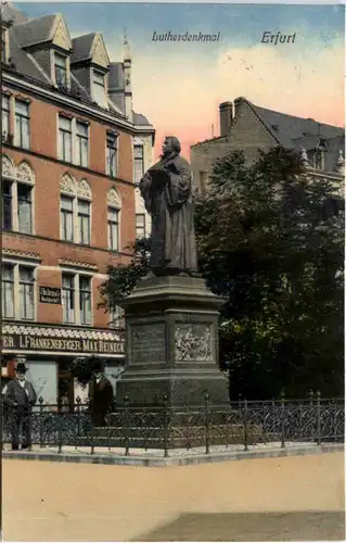 Erfurt - Luther Denkmal -614980