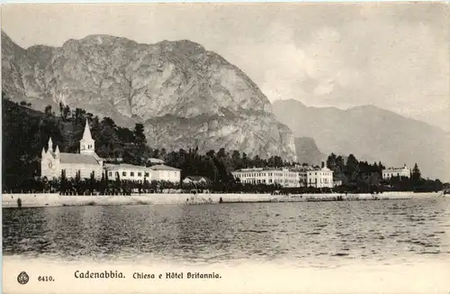 Cadenabbia, Chiesa e Hotel Britannia -391742
