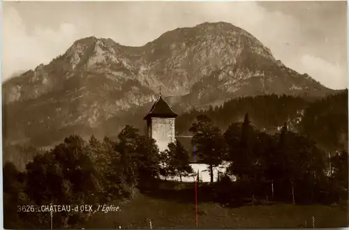 Chateau-d Oex, lÈglise -391782
