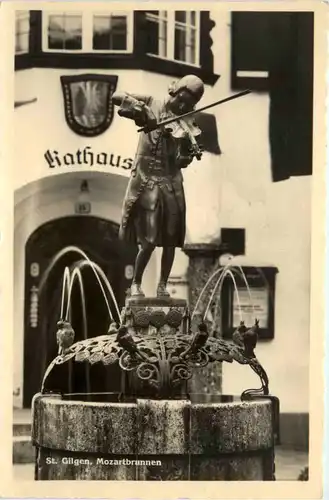St. Gilgen, Mozartbrunnen -391802