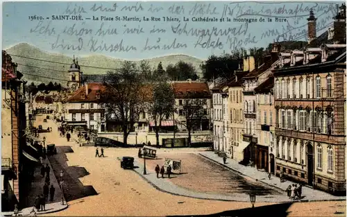 Saint Die - La Place St-MArtin -615764