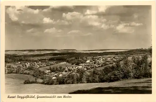 Kurort Berggiesshübel, Gesamtansicht von Westen -388870