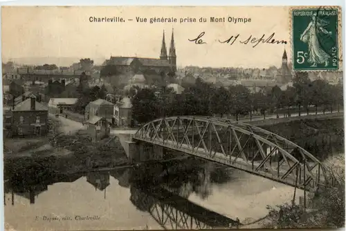 Charleville, Vue generale prise du Mont Olympa -391980