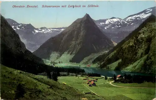 Obersteir. Ennstal - Schwarzensee mit Lercheck im Sölktale -615188